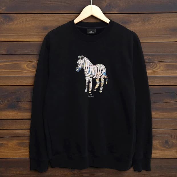 105)Paul Smith 폴스미스 지브라 스웻 맨투맨