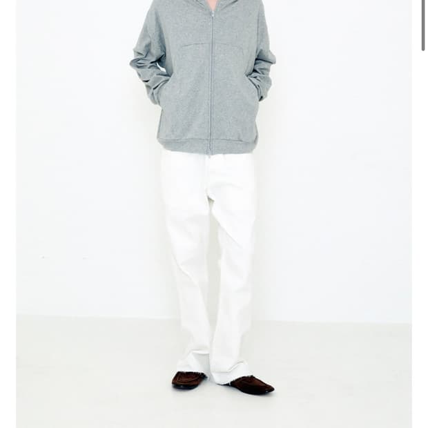 이니어 innir 261 집업 후드 grey,white
