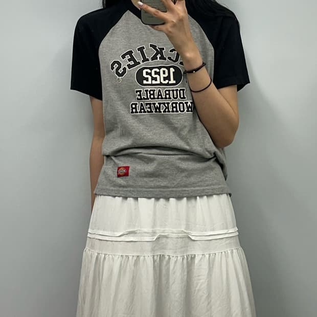 디키즈 y2k 와투케 나그랑 반팔 티셔츠