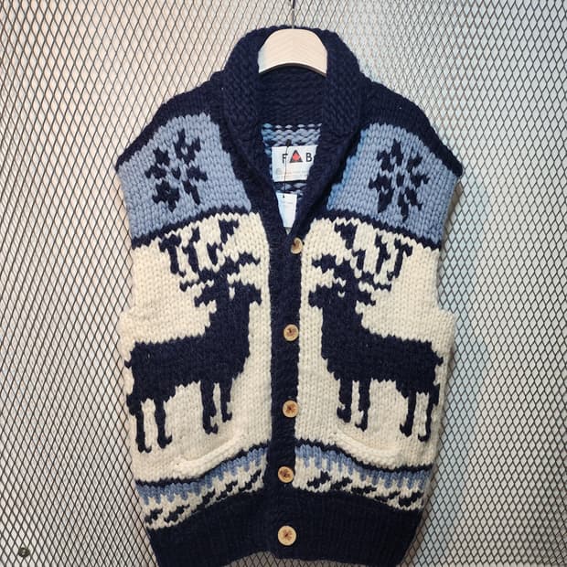 Fab 캐나다 코위찬 조끼