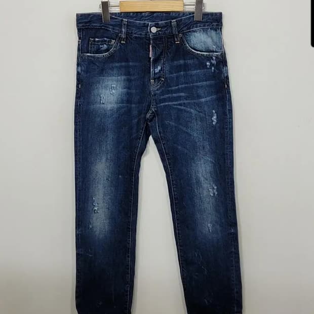 (30) 디스퀘어드 청바지 중청 S74LA1473 데님팬츠 