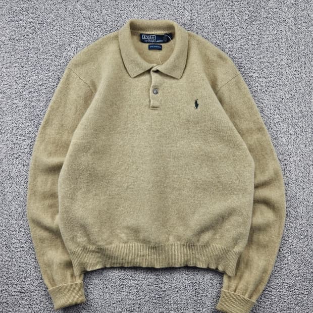 폴로랄프로랜 램스울 카라 니트 스웨터 ( L ) / 11694