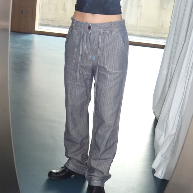 IKKA STRIPED PANTS 
