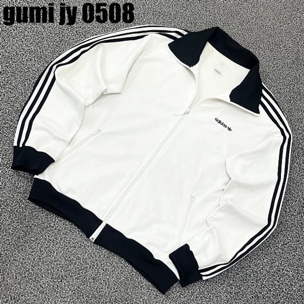 아디다스 화이트 져지 트랙탑 95 