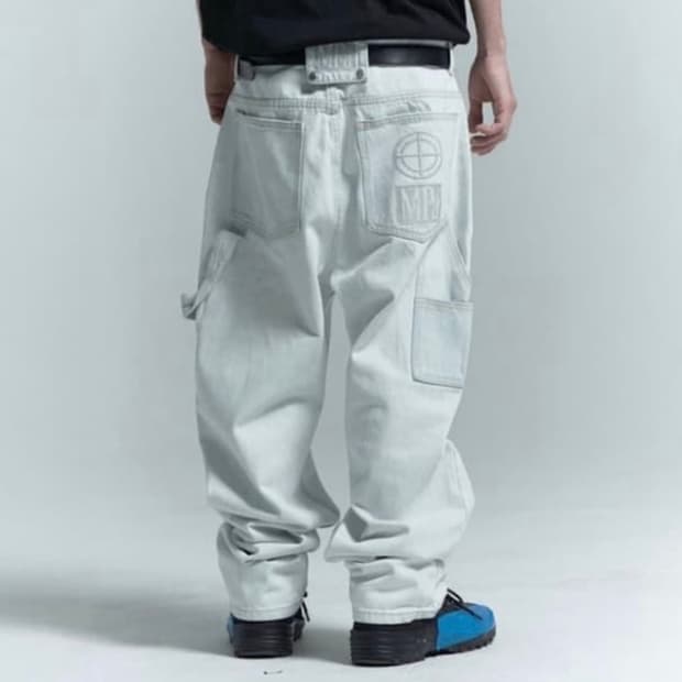 플라스틱프로덕트 MPa PAINTER DENIM PANTS
