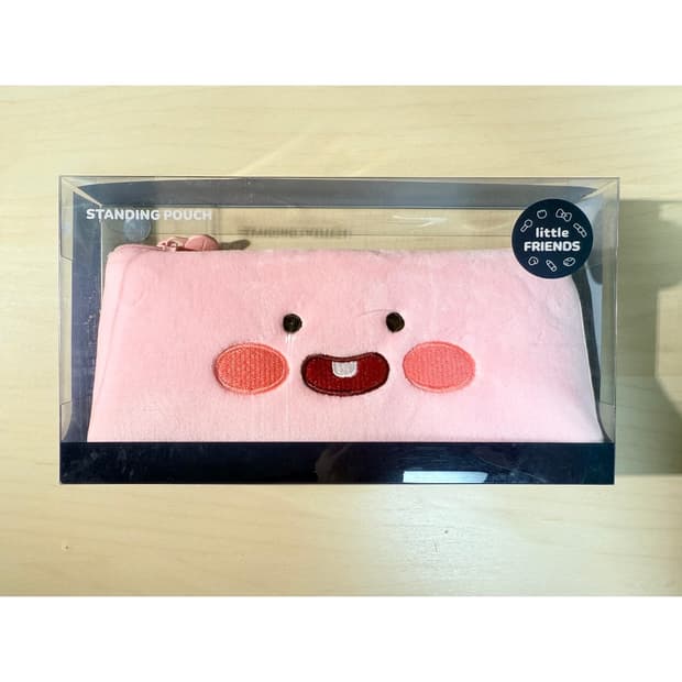 카카오 리틀프렌즈 어피치 스탠딩 파우치