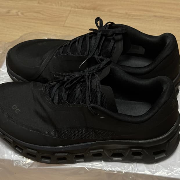 온러닝 파프 클라우드몬스터 블랙 290