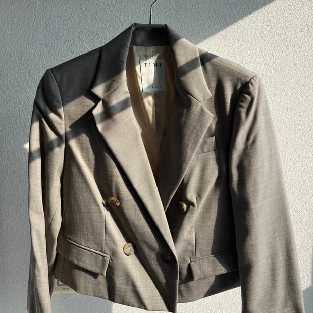 Time Double Breasted Jacket