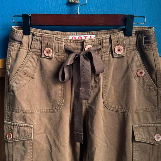 OOTJ 카고 부츠컷 팬츠 S