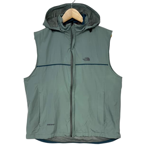 노스페이스 윈드스토퍼 후드 바람막이 베스트