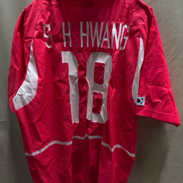 나이키 국대 2002 황선홍 유니폼 처분 