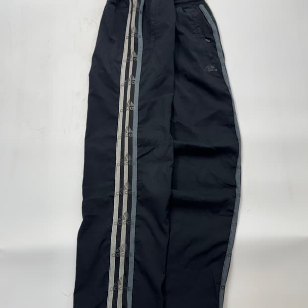 대장 아디다스 삼선 빅로고 트랙팬츠 바람막이 바지 와이드