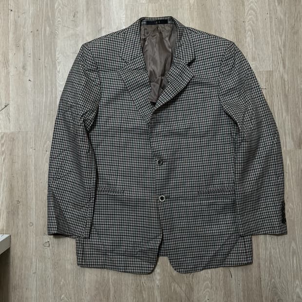 닥스 남성 클래식 체크 정장 자켓 L/100 