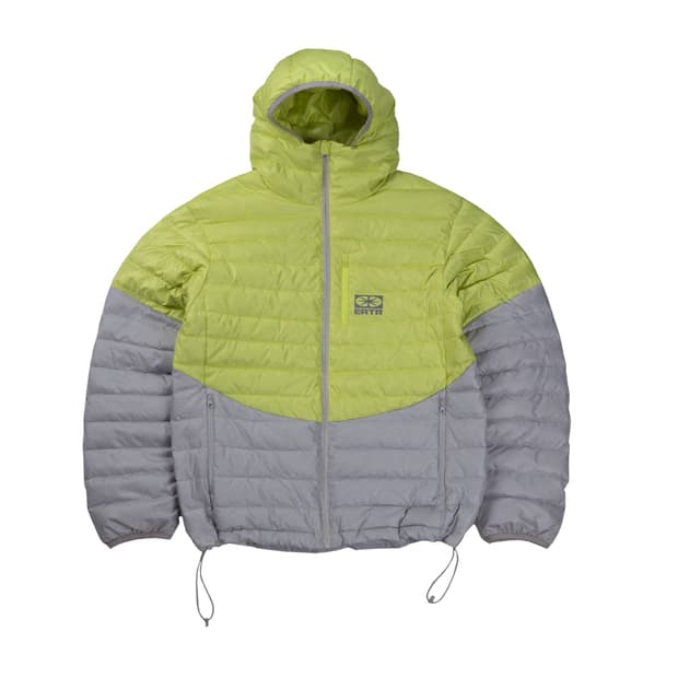 Ertr투톤 라이트다운자켓 패딩