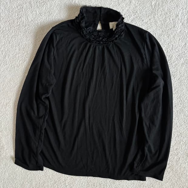 일본빈티지 emma james 블랙 이너 탑