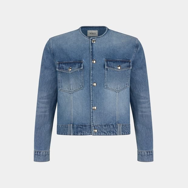 노이스 퓨어카라 데님 자켓 구매합니다