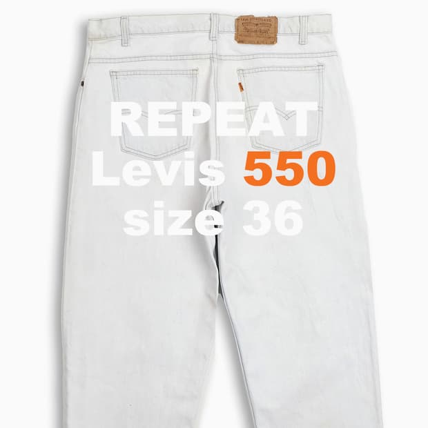 리바이스 550 오렌지탭 90s USA 36 인치 OR5503862