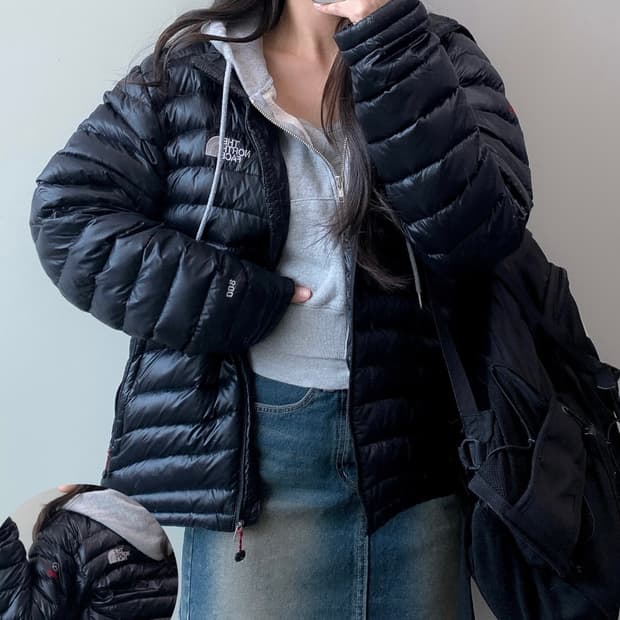 노스페이스 경량 패딩