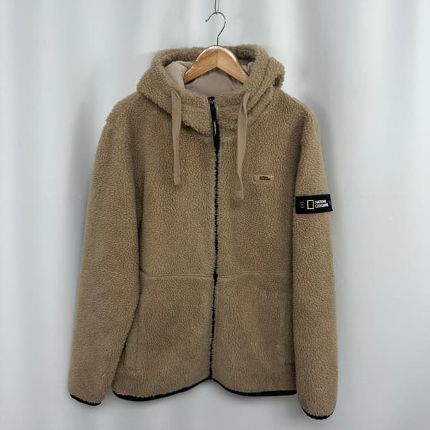 네셔널지오그래픽 남자 기모 후드집업 자켓 XL 105