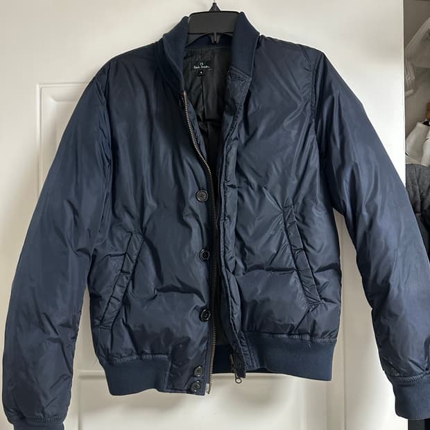 폴스미스 네이비 블루종 패딩 자켓