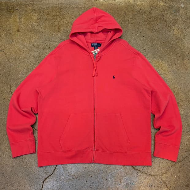 레어 00s 미국 빈티지 폴로랄프로렌 PK 후드집업