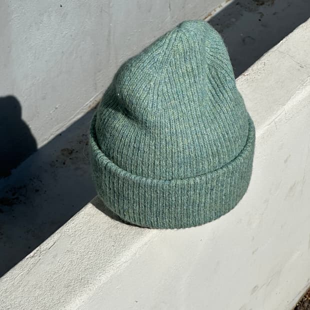 [F] 자라 세이지그린 비니 모자