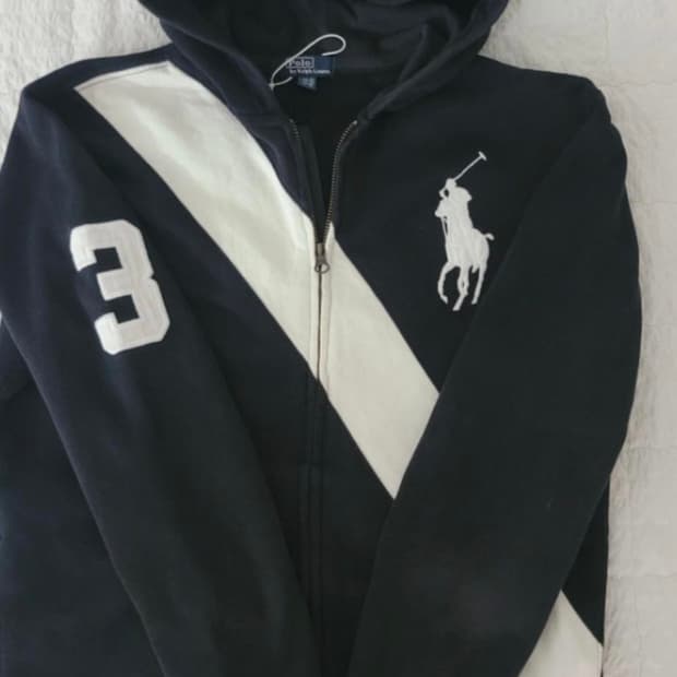 폴로 빅포니 후드집업 