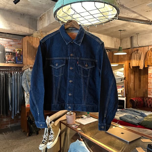 90s USA 발렌시아 빈티지 리바이스 557xx 3세대 데님 자켓