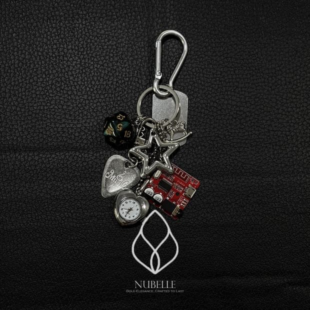 🌗 Mainboard keyring / 메인보드 시계 키링