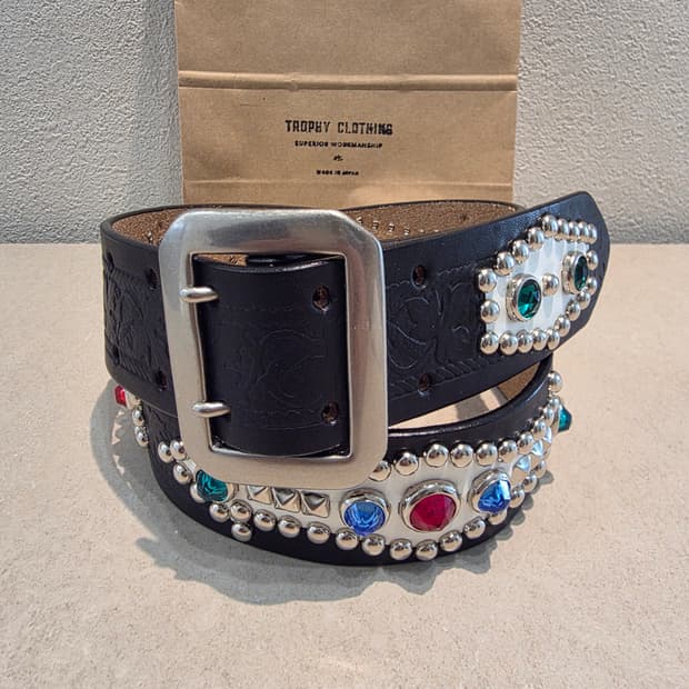 32사이즈 트로피 클로딩 더블핀  로우 하이드 벨트 32사이즈 판매