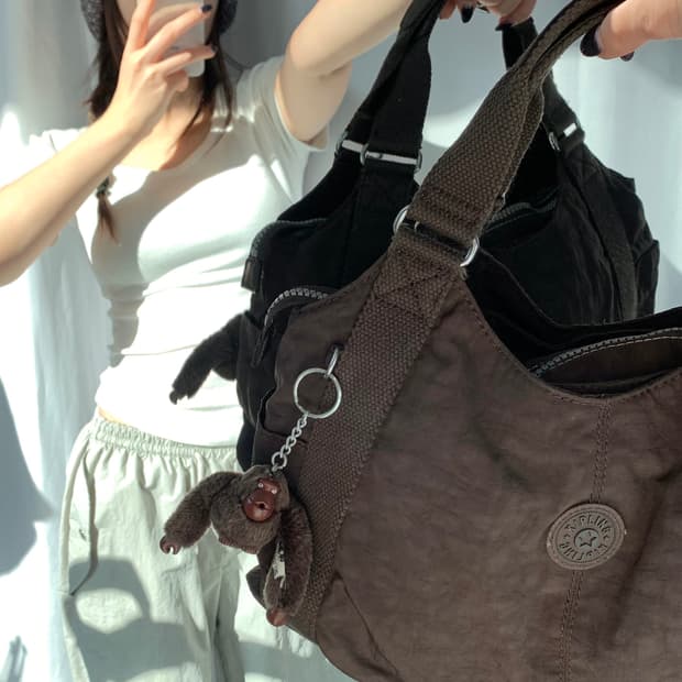 Kipling 키플링 브라운 가방