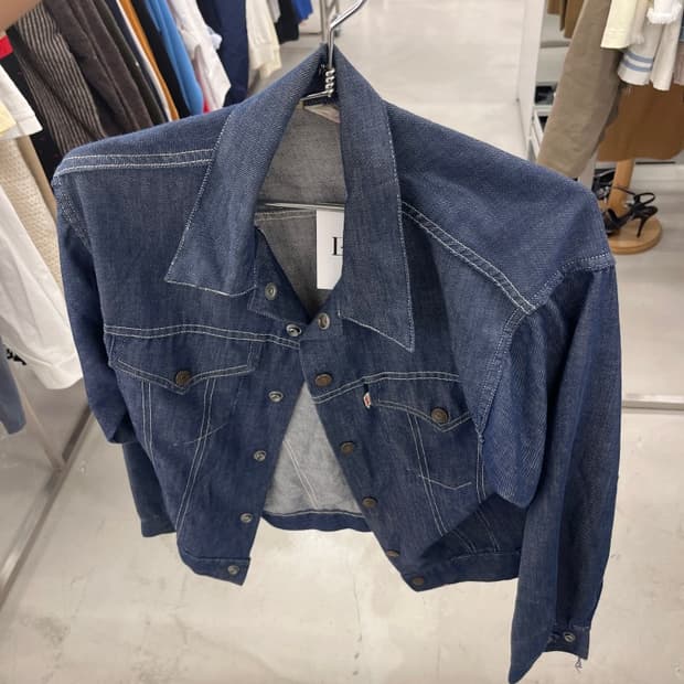 리바이스 데님 청자켓