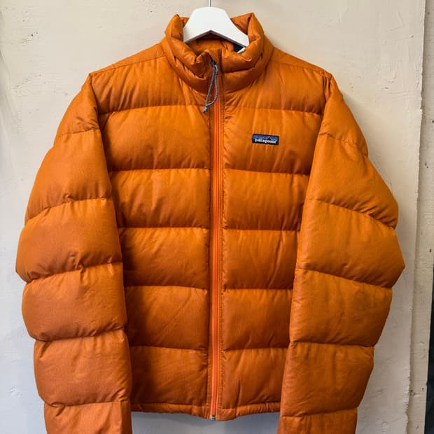 파타고니아 04‘s 패커블 다운 오렌지 패딩 S