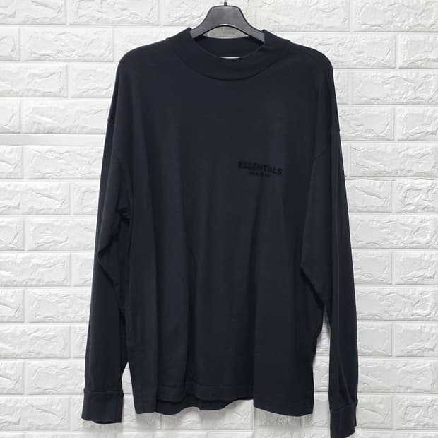 피어오브갓 에센셜 블랙 긴팔티 Free fcj