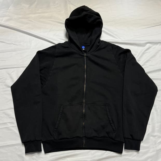 [L] 이지 YZY 집업 후드 블랙 (이지갭)