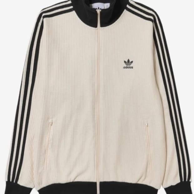 아디다스 와플 트랙탑 화이트s