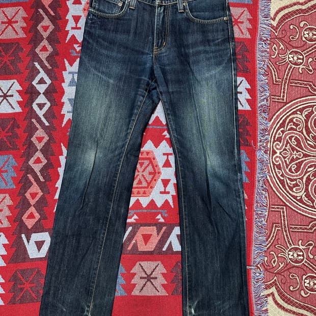 00‘s EDWIN 403 블루탭 데님팬츠
