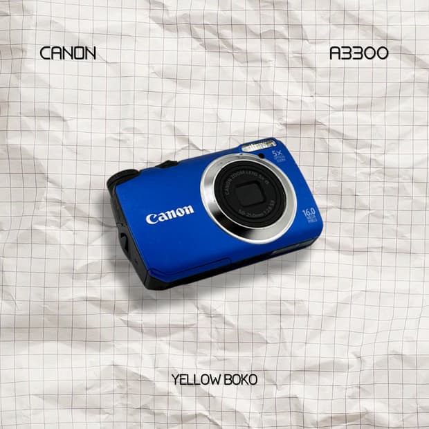[NEW] CANON 캐논 A3300 레트로 디지털 카메라