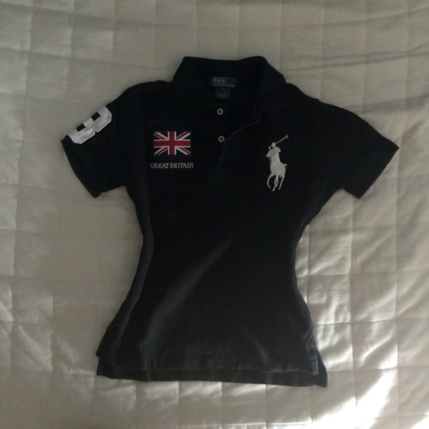 slim vintage polo big pony pk shirt