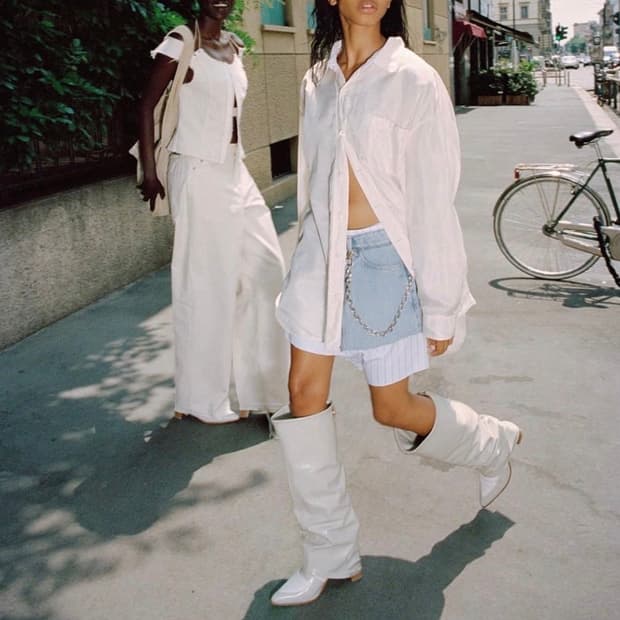 Ourlegacy 아워레가시 미니 데님 스커트 26