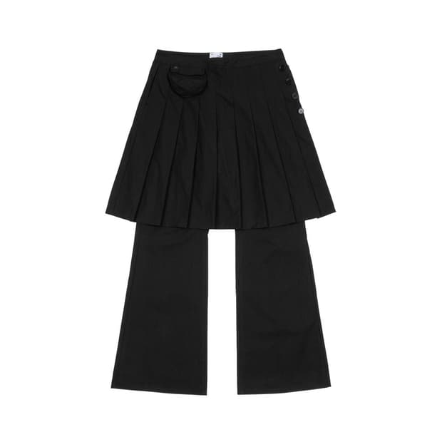 더콜디스트모먼트 스커트팬츠 블랙 M