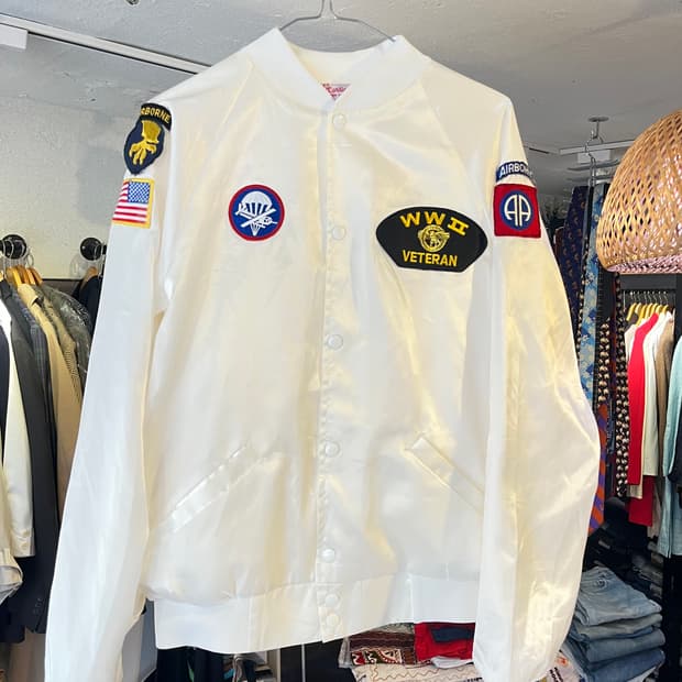 카디널 WWII 베테랑 자수 코치자켓