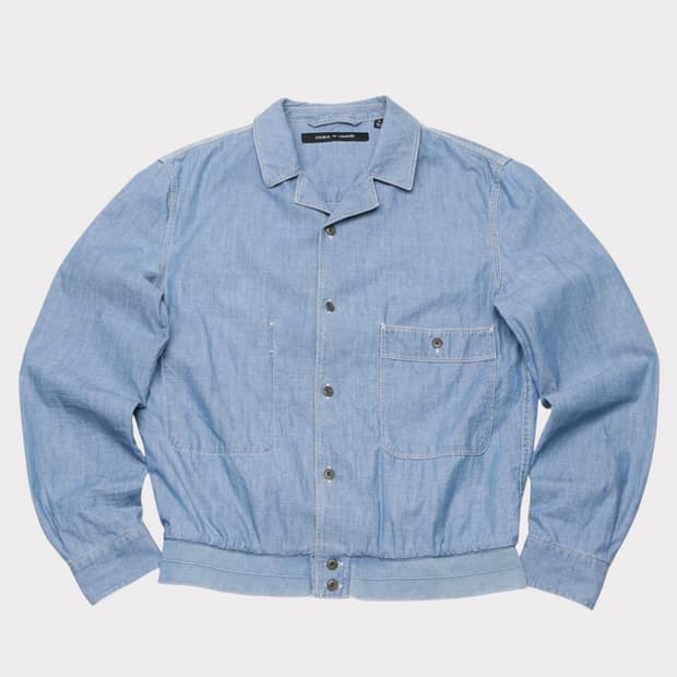 [M] 유니클로 x 르메르 샴브레이 블루종 자켓