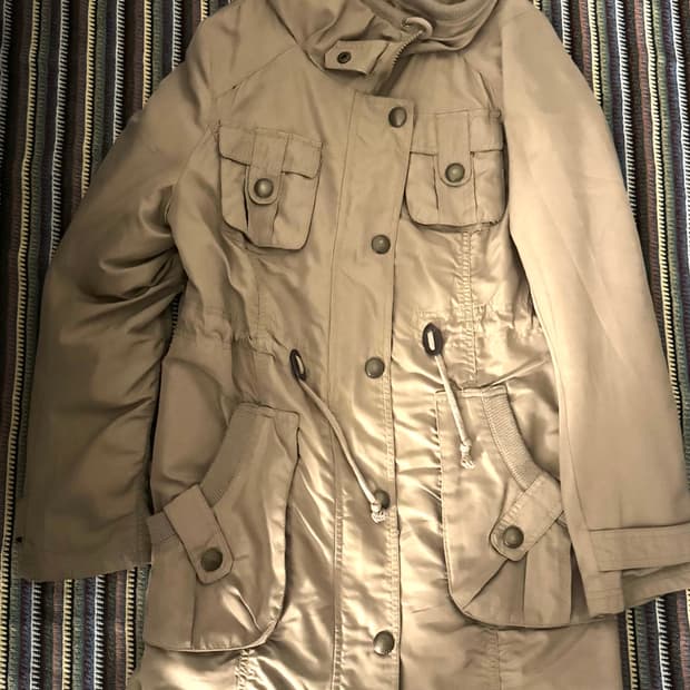 일본 빈티지 베이지 자켓