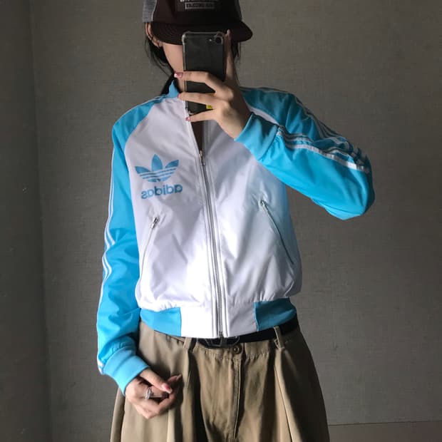 아디다스 연하늘 나그랑 점퍼
