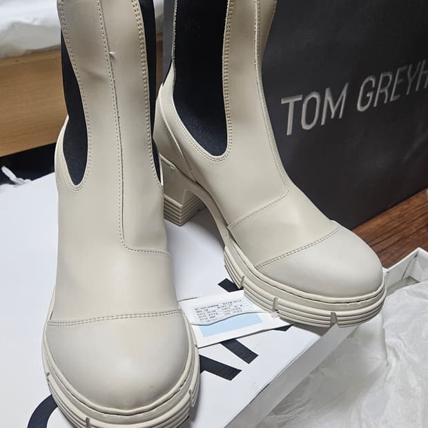 가니 ganni 부츠 워커 신발 힐 구두 신품