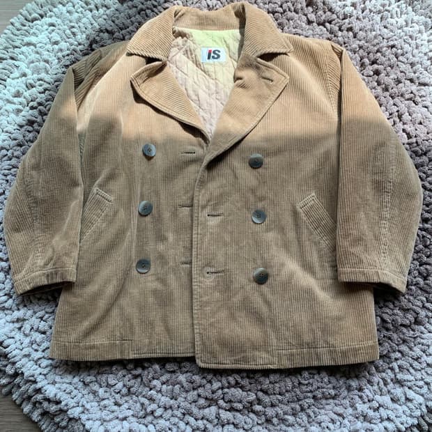 80s 이세이미야케 코듀로이 피코트