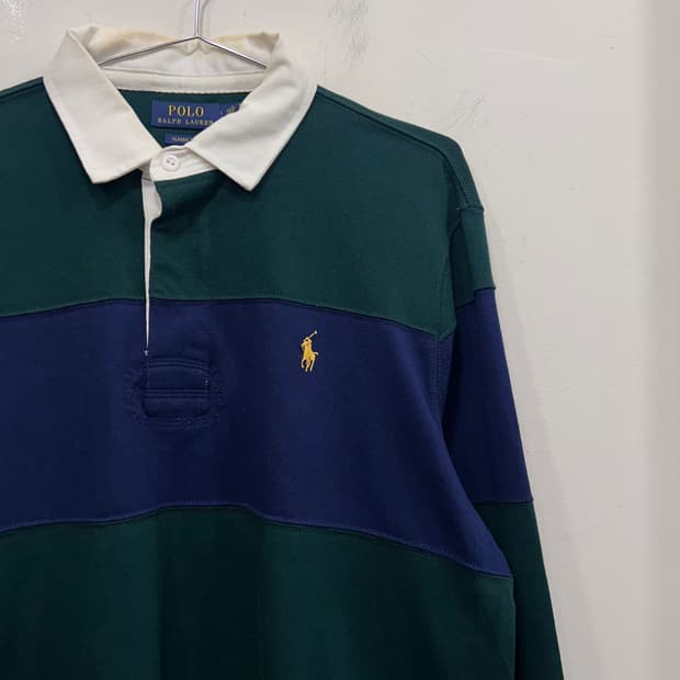 폴로 랄프로펜 클래식핏 카라 럭비 티셔츠