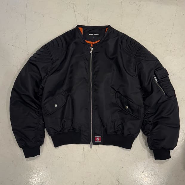 인세인 개러지 패티드 나일론 봄버자켓