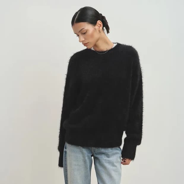 토니웩 퍼 크루넥 탑 니트